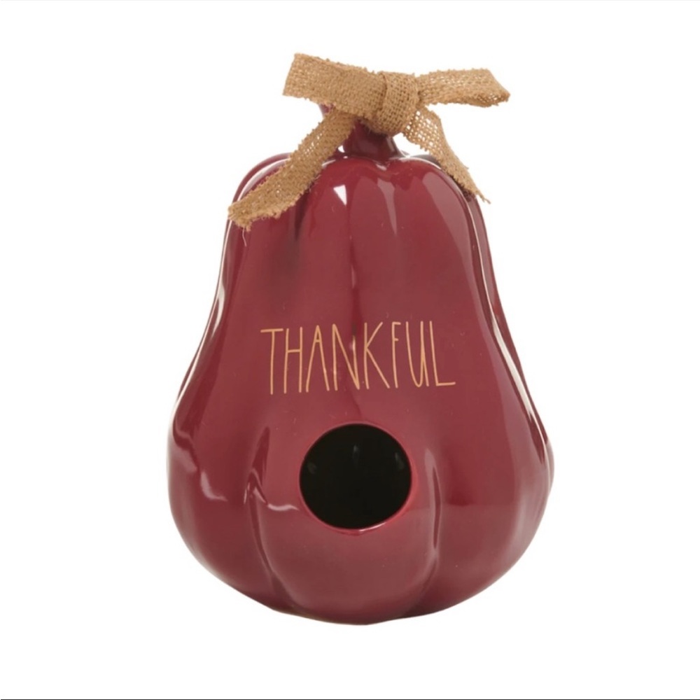 Rae Dunn Thankful Gourd Birdhouse - 8.5x6”
Item #80HTU